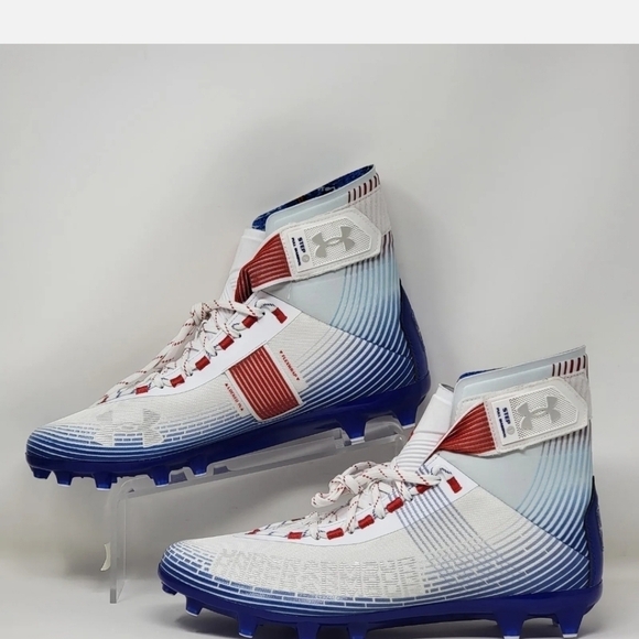Under Armour Men's Highlight MC TX LE Football Cleats 3025854 100 Size Multi - Picture 3 of 9